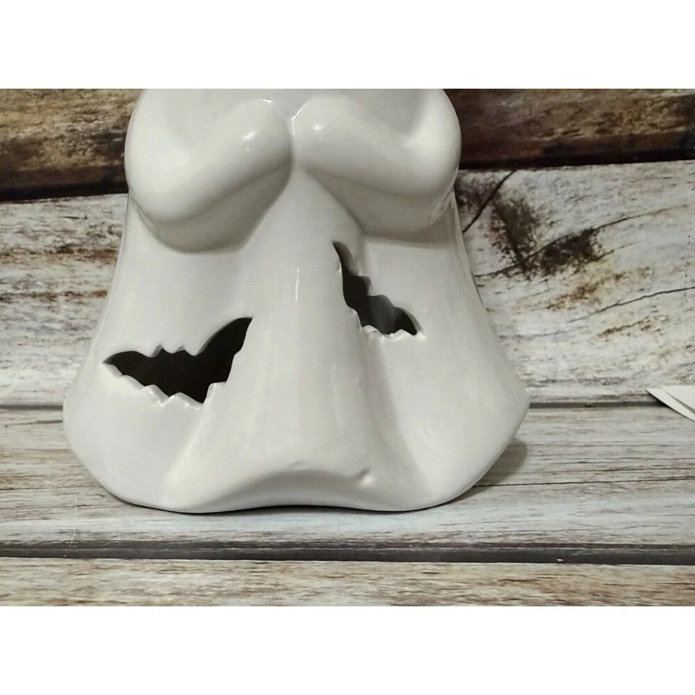 Light Up Stacked Ghosts  Hear No Evil See No Evil Speak No Evil Halloween Decor